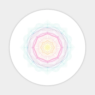 Mandala | Candy Gradient Magnet